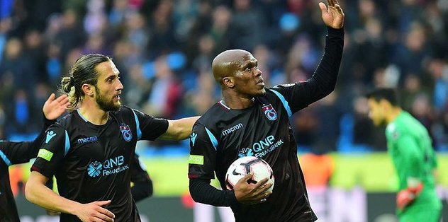 Trabzonspor'da Nwakaeme daha ne yapsın!