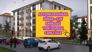 AFYONKARAHİSAR TOKİ CANLI İZLE - Afyonkarahisar Emirdağ Gömü, Çay, Dinar Haydarlı TOKİ kura çekilişi - TOKİ Afyon canlı izle 9 Mart