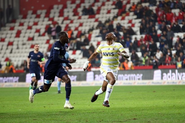 Antalyaspor - Fenerbahçe maçından kareler