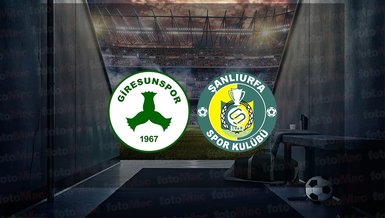 Giresunspor - Şanlıurfaspor maçı ne zaman, saat kaçta ve hangi kanalda canlı yayınlanacak? | Trendyol 1. Lig
