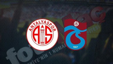 Antalyaspor-Trabzonspor maçı CANLI İZLE