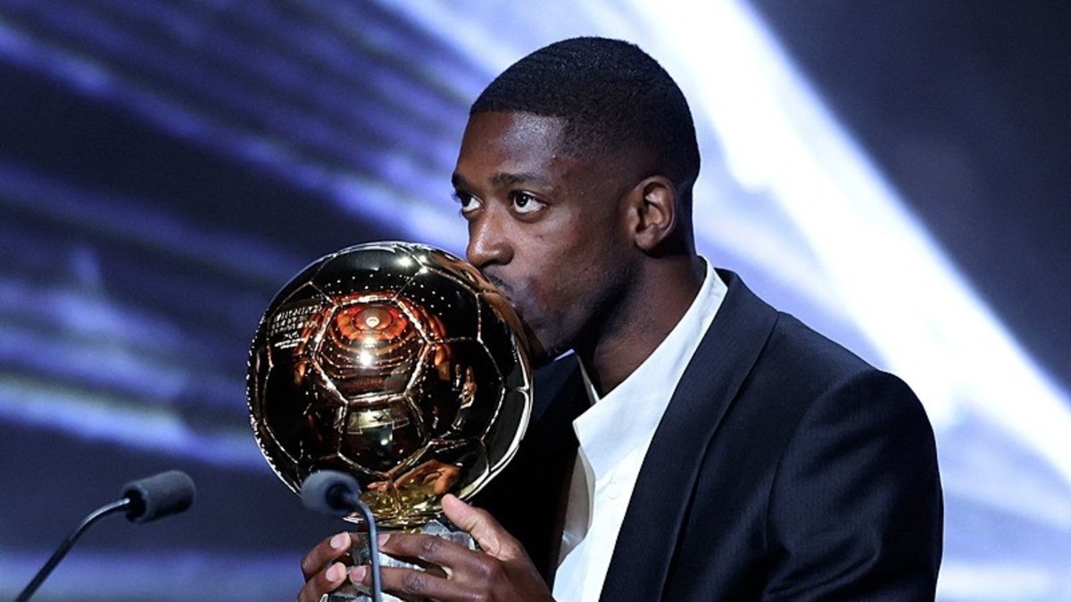 Ballon d'Or ödülünün sahibi Ousmane Dembele!