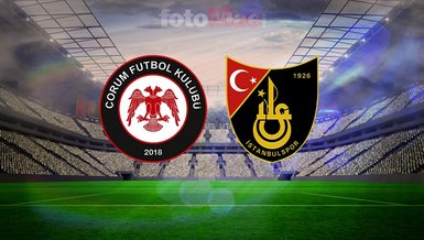 Arca Çorum FK-İstanbulspor maçı ne zaman, saat kaçta? Yayınlanacağı kanal belli oldu