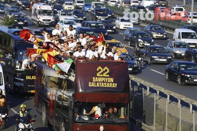 Galatasaray stada böyle geldi!