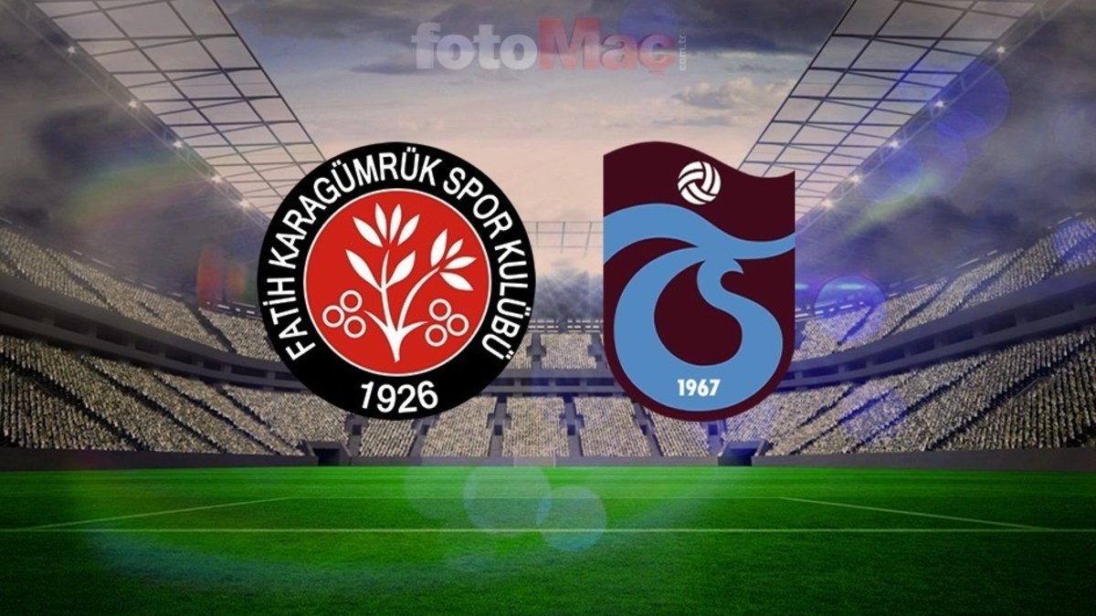 Fatih Karagümrük - Trabzonspor maçı CANLI | Trendyol Süper Lig CANLI MAÇ