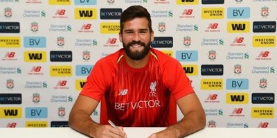 Liverpool complete goalkeeper Alisson Becker transfer