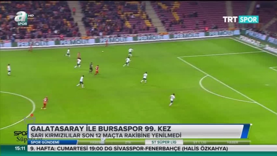 Galatasaray Ile Bursaspor 99 Kez Videosunu Izle Fotomac Tv