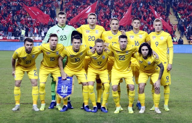 Türkiye - Ukrayna maçından kareler!