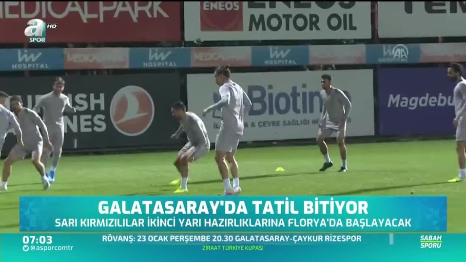 Galatasaray Da Tatil Bitiyor Son Dakika Video Videolari Video Haberleri Fotomac