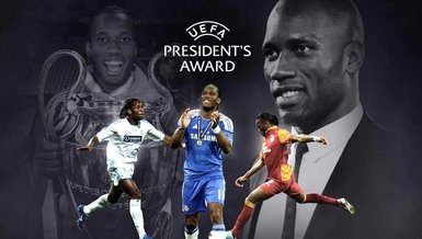 UEFA'dan Drogba'ya ödül!