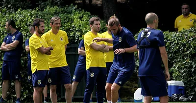 Fenerbahçe antremanından görüntüler