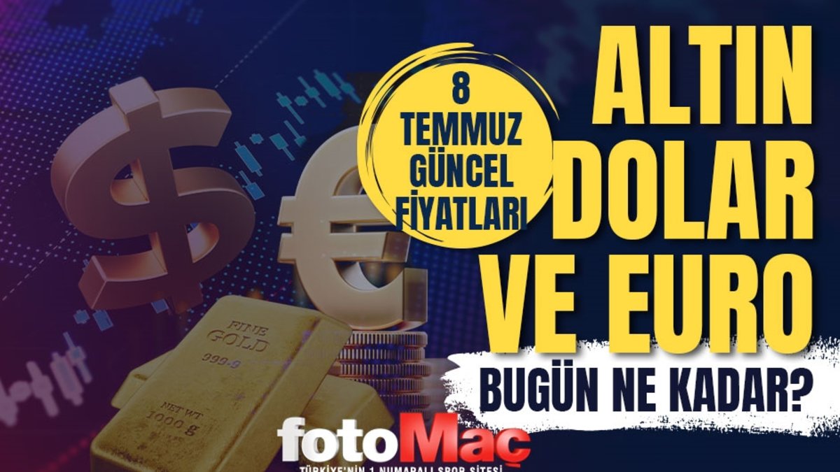CANLI ALTIN FİYATLARI 8 Temmuz: Gram, çeyrek altın ne kadar? Güncel altın ve Dolar kuru CANLI ALTIN FİYATLARI 8 Temmuz: Gram, çeyrek altın ne kadar? Güncel altın ve Dolar kuru