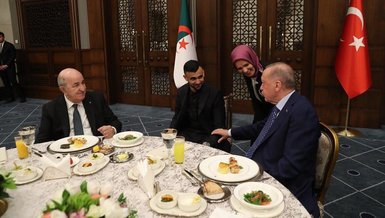 Rachid Ghezzal Türkiye Cezayir dostluk yemeğine katıldı!
