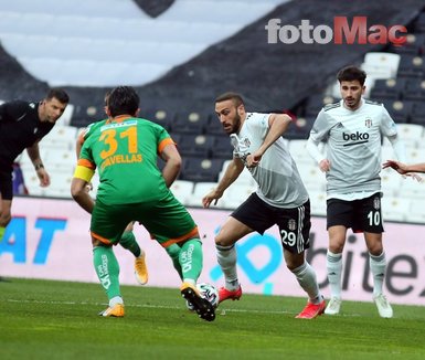 Son dakika spor haberi: Beşiktaş - Alanyaspor maçına damga vuran kare! Marafona...