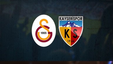 Galatasaray - Kayserispor maçı ne zaman, saat kaçta ve hangi kanalda CANLI yayınlanacak? | Süper Lig