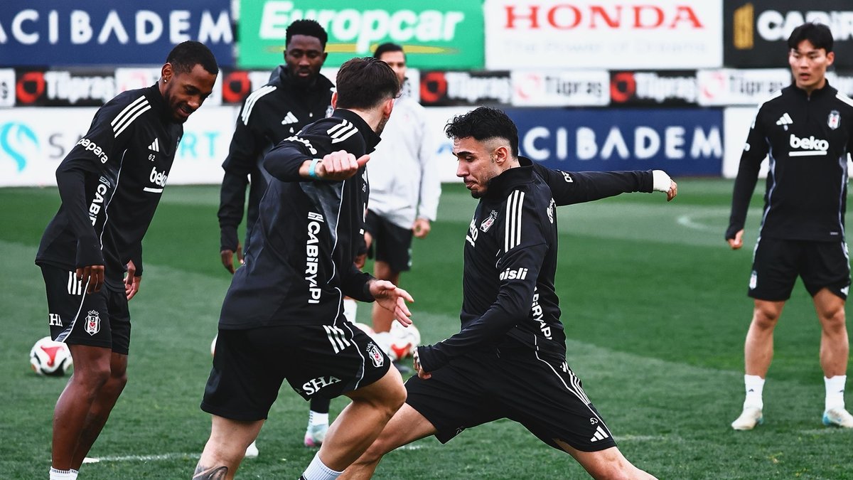Beşiktaş, Göztepe maçı hazırlıklarını tamamladı