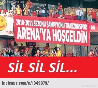 Trabzonspor - Galatasaray maçı sonra capsler güldürdü