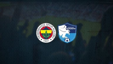 Fenerbahçe Erzurumspor maçı canlı