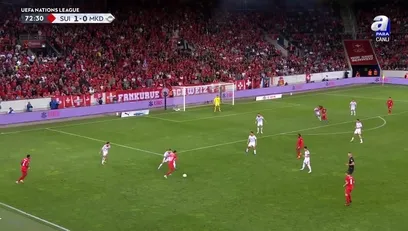 >GOL | İsviçre 2-0 Kuzey Makedonya
