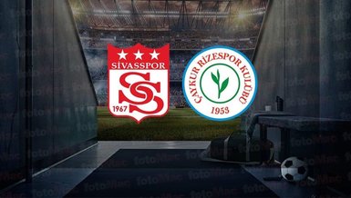 EMS Yapı Sivasspor - Çaykur Rizespor maçı CANLI