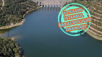 İstanbul barajları doluluk oranı 11 Kasım
