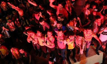 Göztepe'den coşkulu kutlama