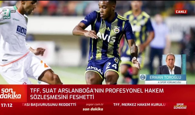 Erman Toroğlu: Galatasaray, Fenerbahçe'yi yenseydi Alanyaspor - Fenerbahçe maçı tekrar edilirdi