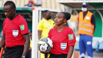 Kadın hakem Afrika Uluslar Kupası'nda tarihe geçti