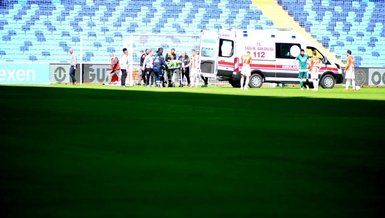 Son dakika haberi | Adanaspor Giresunspor maçında Karacic hastaneye kaldırıldı!