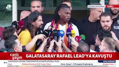 Rafael Leao, G.Saray için geldi!