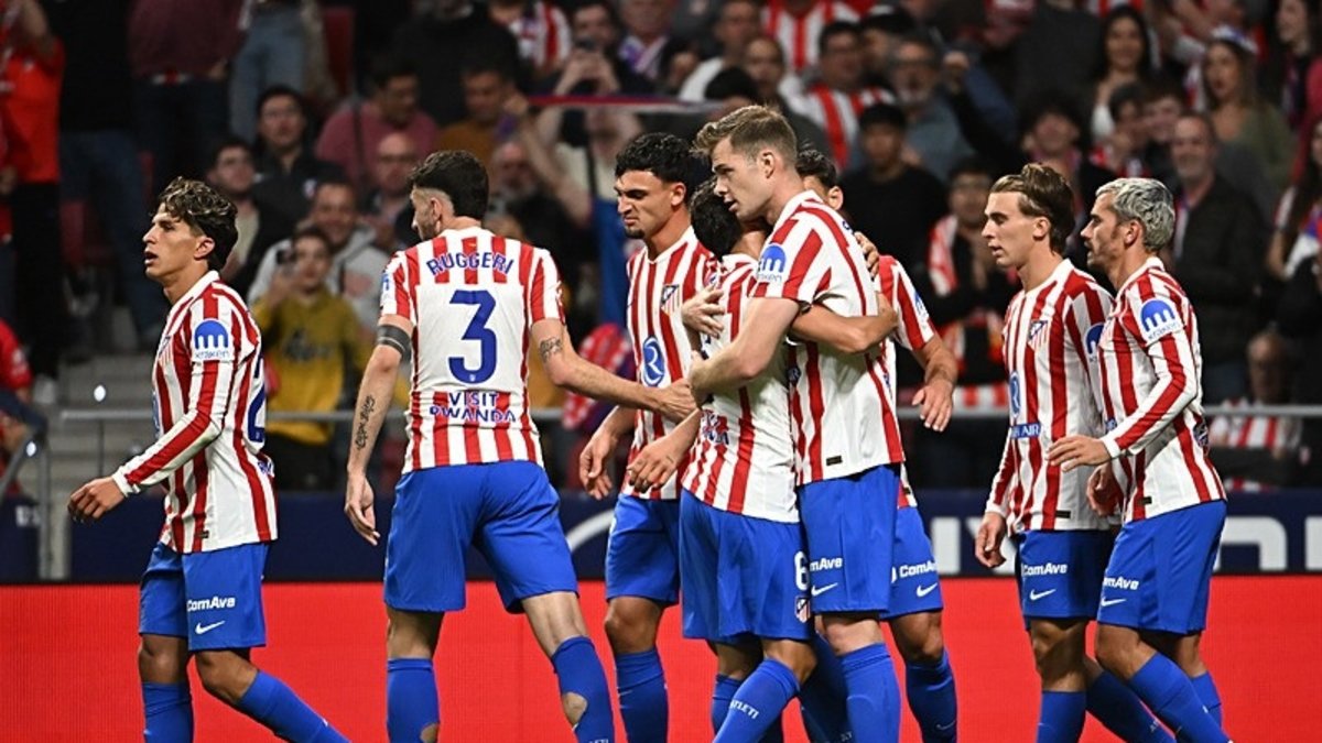 Gol düellosunda kazanan Atletico Madrid