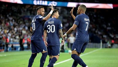 PSG'yi Mbappe, Messi ve Neymar sırtlıyor!