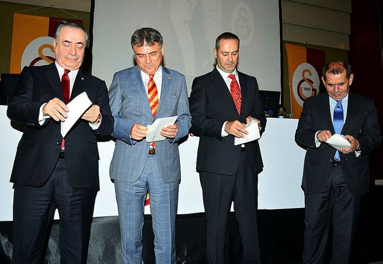 Galatasaray'da başkan adayları konuştu!