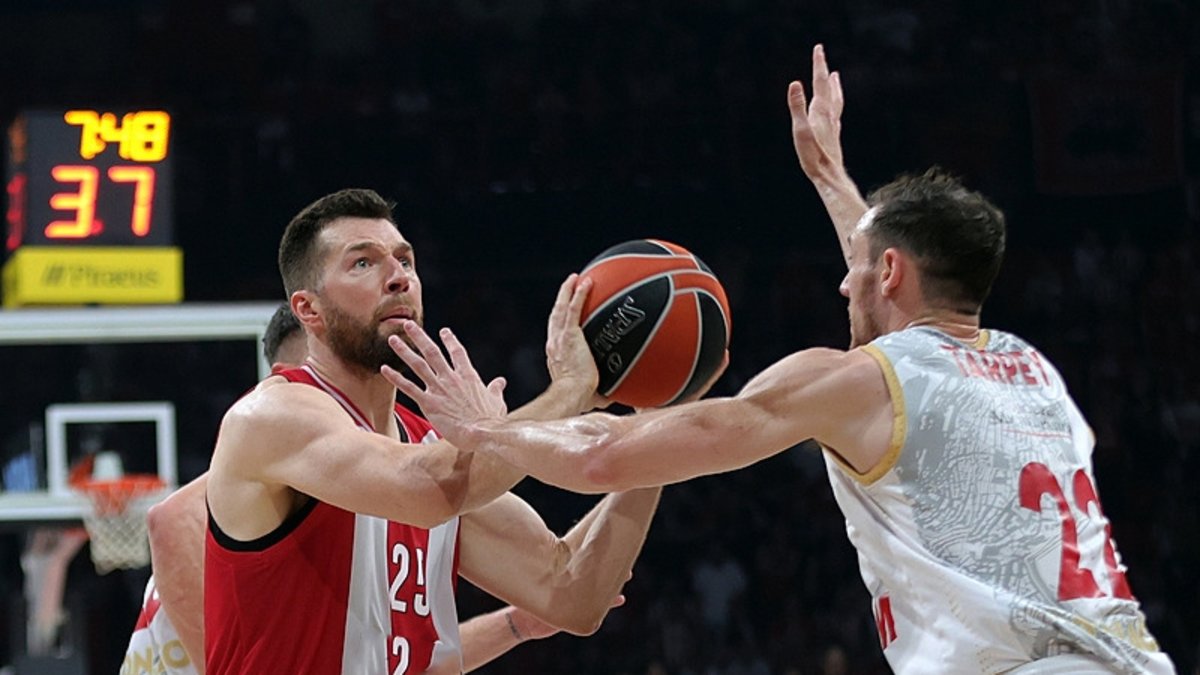EuroLeague'de ilk Final Four bileti Olympiakos'un!