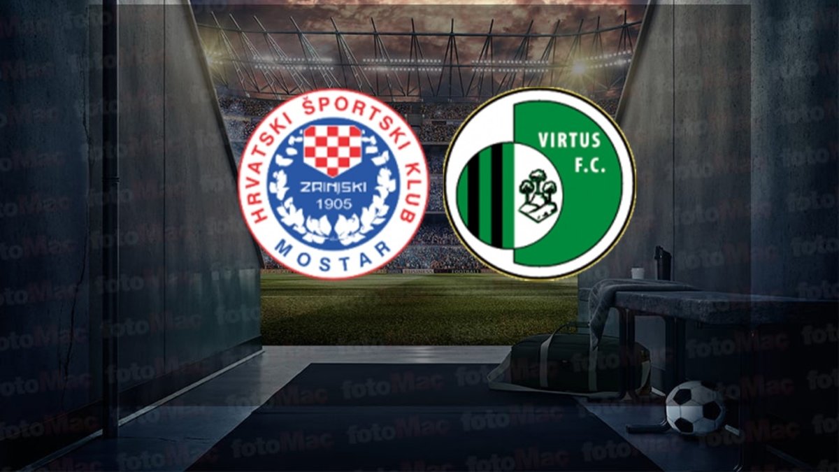 Zrinjski Mostar-Virtus maçı ne zaman, saat kaçta ve hangi kanalda? | UEFA Şampiyonlar Ligi Zrinjski Mostar-Virtus maçı ne zaman, saat kaçta ve hangi kanalda? | UEFA Şampiyonlar Ligi