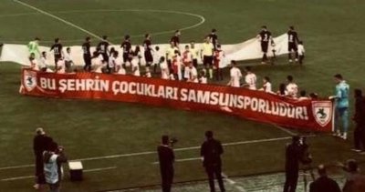 Samsunspor'dan "pankart" açıklaması