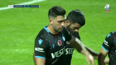 >GOL | Trabzonspor 2-1 Crystal Palace