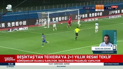 Beşiktaş Alex Teixeira'ya resmi transfer teklifi yaptı! Pazarlık...