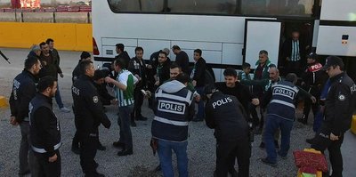 Atiker Konyaspor taraftarına Bursa'da sıkı arama