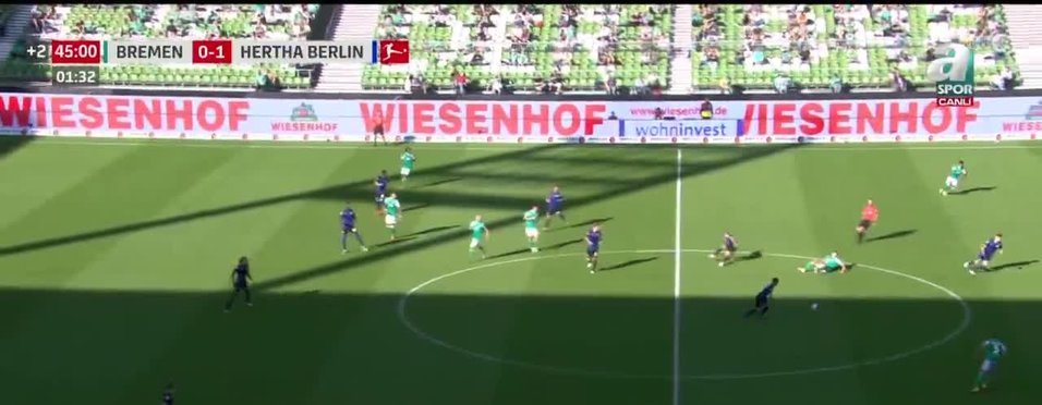Gol Werder Bremen 0 2 Hertha Berlin Videosunu Izle Fotomac Tv