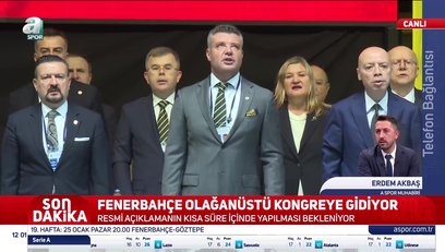 >Fenerbahçe'den olağanüstü kongre kararı!