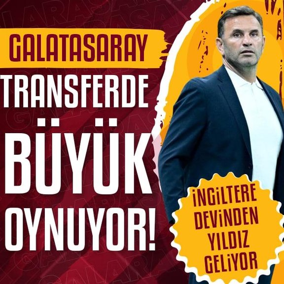 Galatasaray’dan ses getirecek transfer! Manchester United’ın yıldızı geliyor