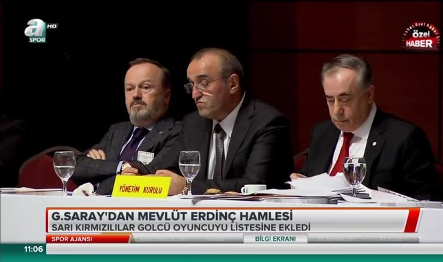 Galatasaray'dan Mevlüt Erdinç hamlesi