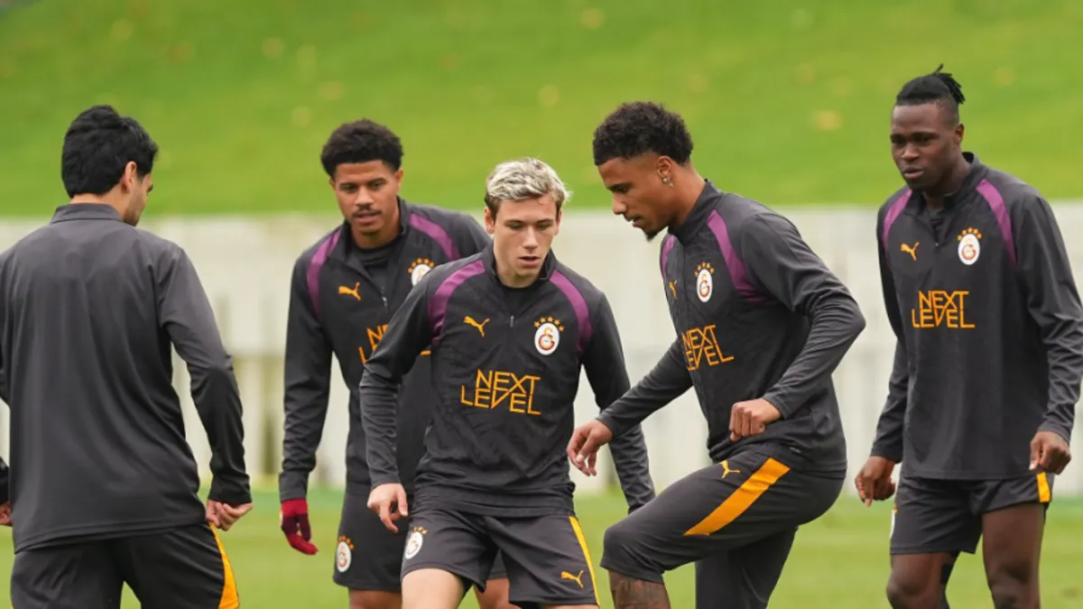 Galatasaray, Lille maçının hazırlıklarına devam etti!