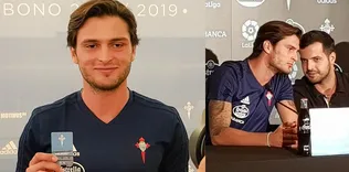 Celta Vigo, Okay Yokuşlu’yu basına tanıttı