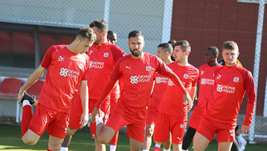 Sivasspor'da Hatayspor maçı mesaisi tamamlandı