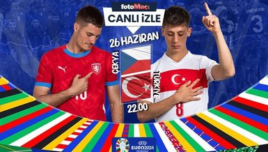 Çekya Türkiye maçı CANLI YAYIN | Türkiye - Çekya maçı şifresiz canlı izle - Milli maç saat kaçta?