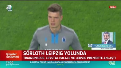 Alexander Sörloth adım adım Leipzig'e!