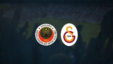 Gençlerbirliği - Galatasaray maçı ne zaman, saat kaçta ve hangi kanalda canlı yayınlanacak? | Süper Lig