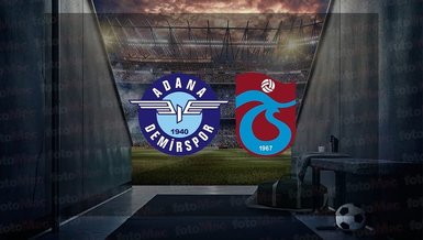 Adana Demirspor - Trabzonspor maçı ne zaman? Saat kaçta oynanacak? Trabzonspor maçı izle